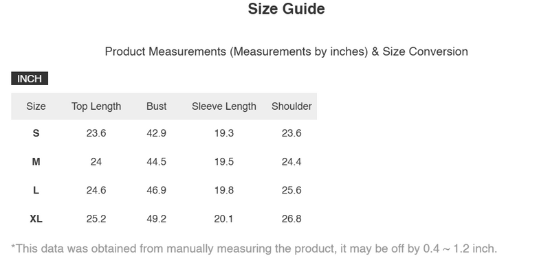 Size Chart for Aria | Leopard Zip Up Fleece Jacket